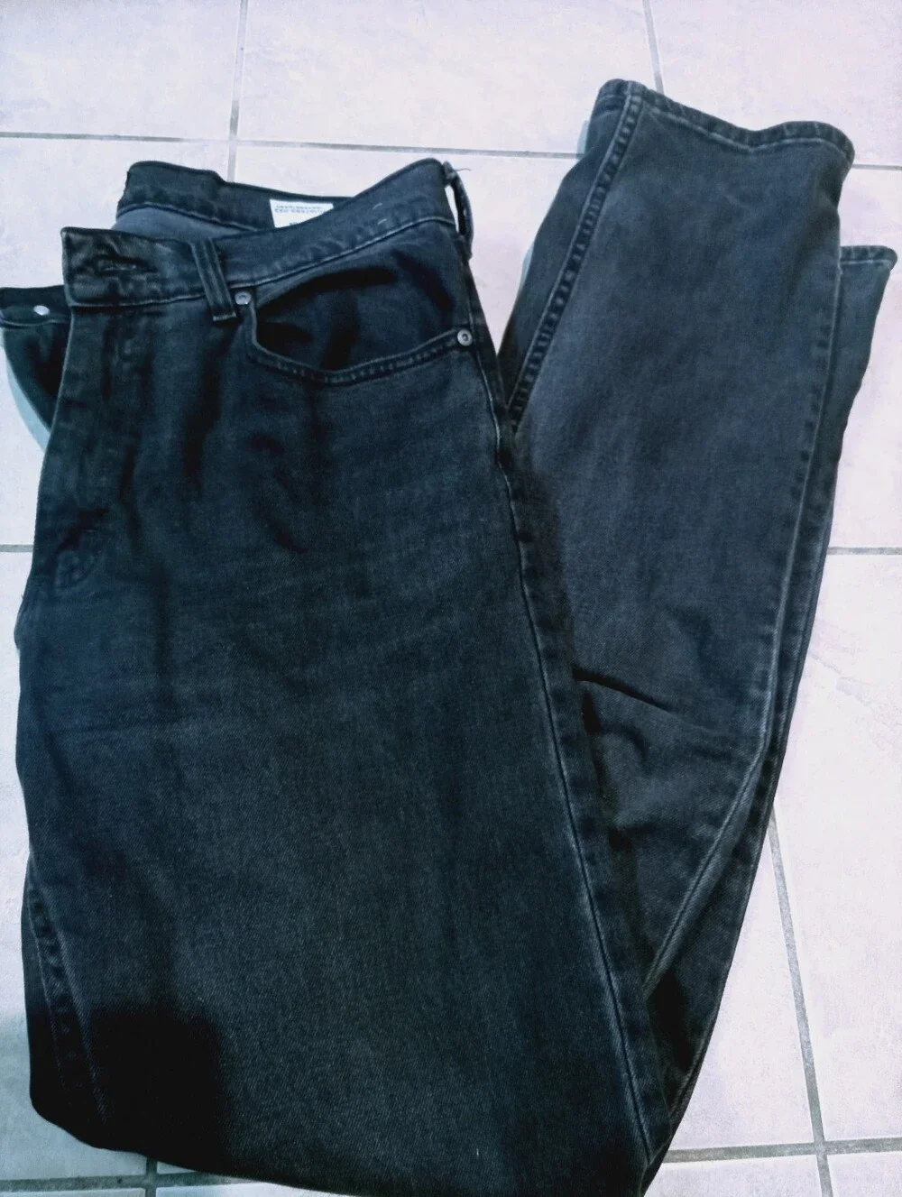 Lee's Men's Athletic Fit Black Jeans 33W 34L